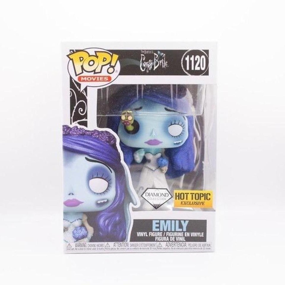 Funko POP! Corpse Bride Emily #1120 Diamond Hot Topic Exclusive ✅READY TO SHIP✅